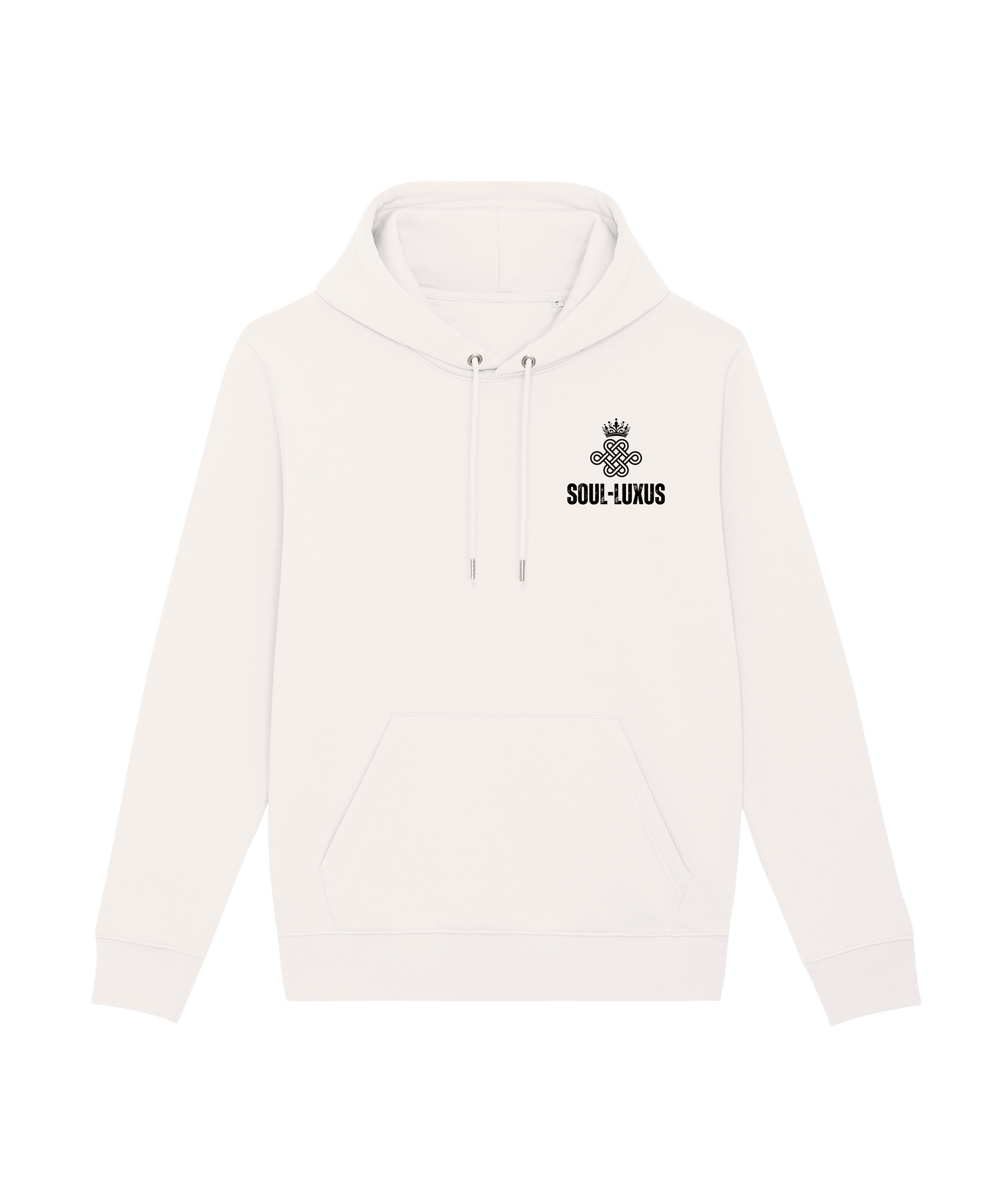 Unisex Hoodie "Strong Soul Strong Vibes" Off White